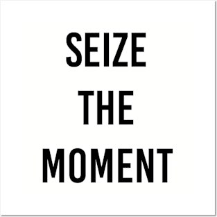 seize the moment Posters and Art